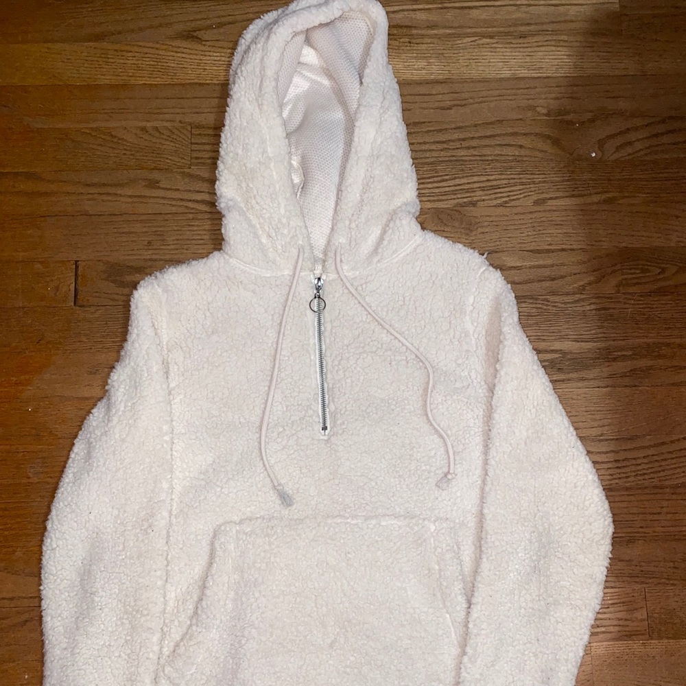 fluffy sweatshirt